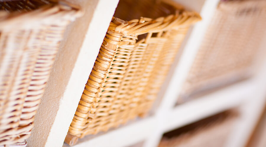 storage baskets