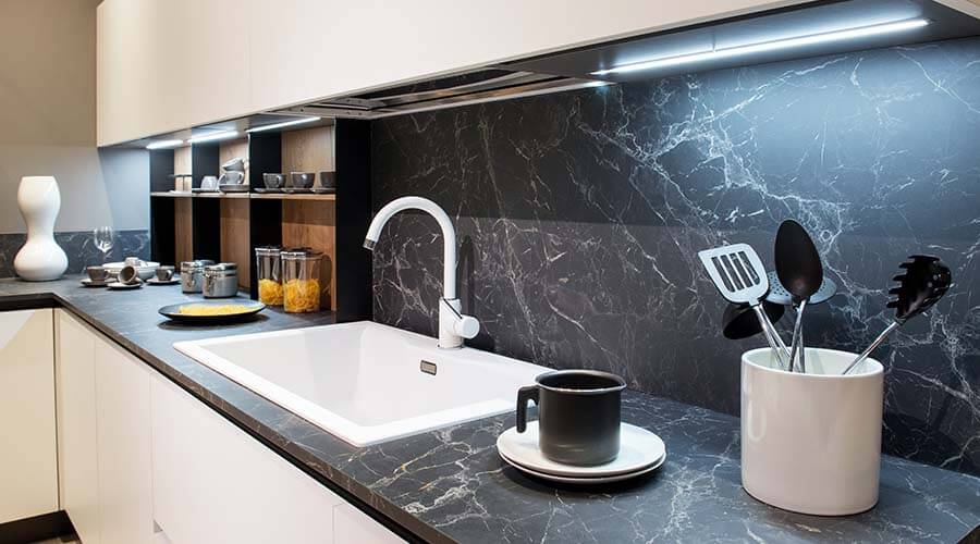 marble splashback