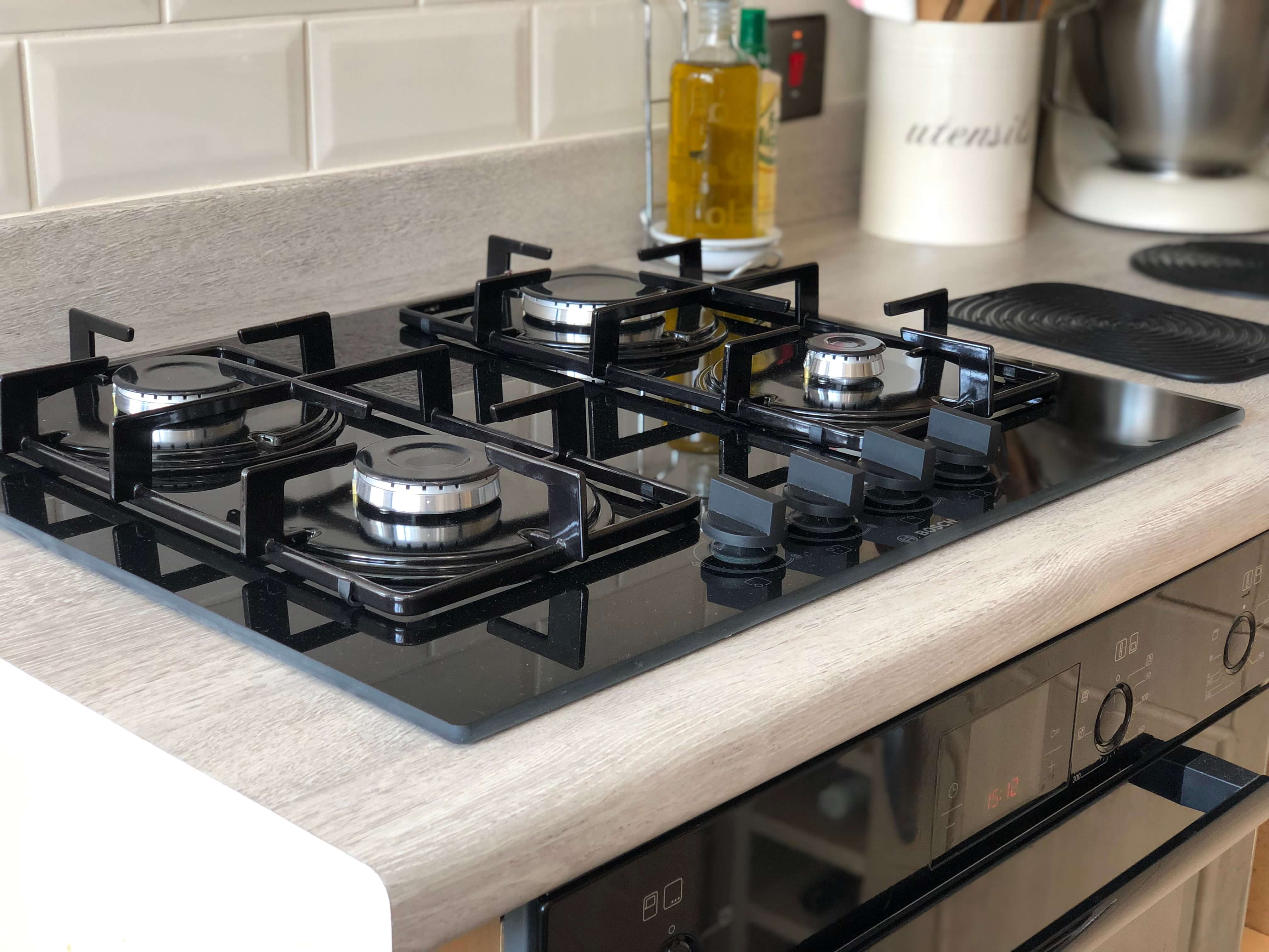 new hob fitted